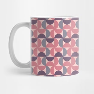 Retro Pink Purple Funky Style Modern Pattern Mug